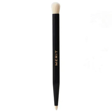 MERIT - Double-Sided Eyeshadow Brush - Dual-Ended Makeup Brush for Precise Application, Blending, and Smooth Pigment Distribution - Soft Synthetic, Vegan & Travel-Friendly Generic Au supplements