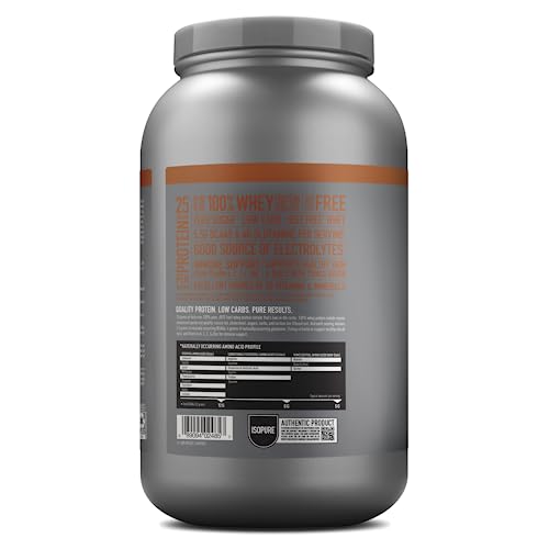 Isopure Protein Powder, Low Carb Whey Isolate with Vitamin C & Zinc for Immune Support, Isopure Au supplements