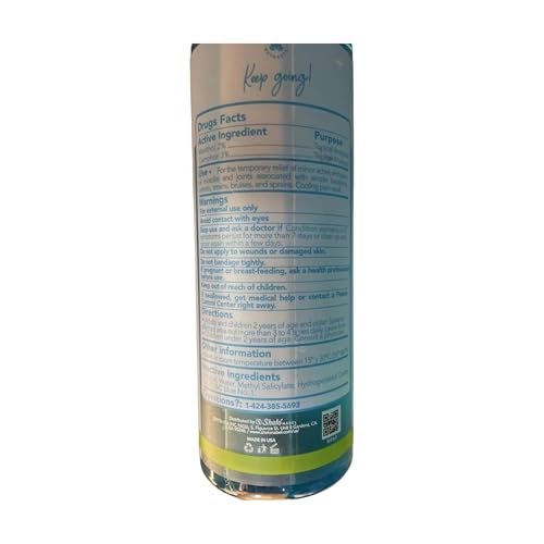 Hielo Mineral Spray Topical Analgesic Menthol Camphor Muscle Relieve Shelo Nabel Sheló NABEL Au supplements