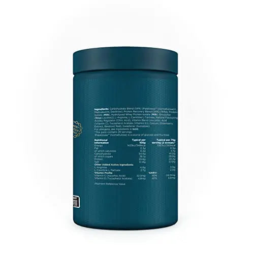 Kinetica Recovery Powder, Post Workout Drink, Muscle Repair and Energy Store Replenisher, 20 Servings, Wild Berry, 1.5kg Kinetica Au supplements