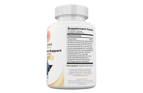 Samsara Herbs Tick Immune Support - The Original Herbal Formula (240 Capsules) Samsara Herbs Au supplements