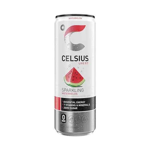 CELSIUS Sparkling Watermelon, Functional Essential Energy Drink 12 Fl Oz (Pack of 12) CELSIUS Au supplements