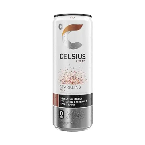 CELSIUS Sparkling Cola, Functional Essential Energy Drink 12 Fl Oz (Pack of 12) CELSIUS Au supplements