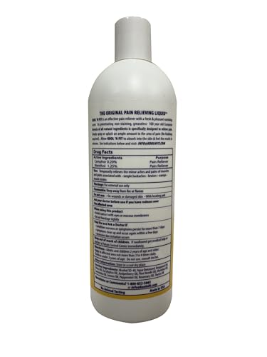 Kool N Fit Pain Relief Product (16oz) - Foot, Lower Back Pain Relief, Knee Pain Relief & More, Quickly Absorbed, Non-Greasy, Non-Staining, All Natural WINTER PLUM Au supplements
