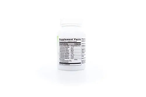 Amazon Basics Probiotic 5 Billion CFU, 8 Probiotic strains with 60 mg Prebiotic Blend Solimo Au supplements
