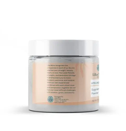 Like Mine Myo-Inositol (7 oz) Vitamin B8, Pure Single Ingredient with No Fillers, Additives Like Mine Au supplements