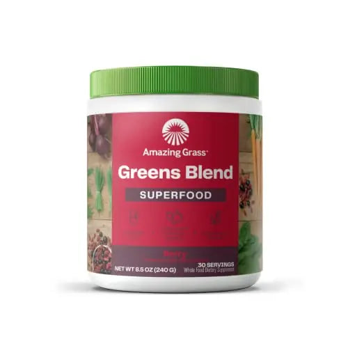 Amazing Grass Greens Blend Superfood: Super Greens Powder Smoothie Mix with Organic Amazing Grass Au supplements