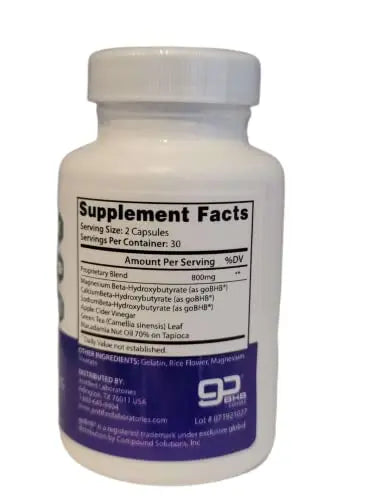(2 Pack) Trim Life Labs Keto Pills Includes Apple Cider Vinegar Patented goBHB Justified Laboratories Au supplements