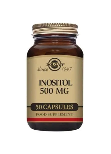 Solgar Inositol 500 mg Vegetable Capsules - Vitamin B8 - Vegan, Vegetarian, Kosher SOLGAR Au supplements