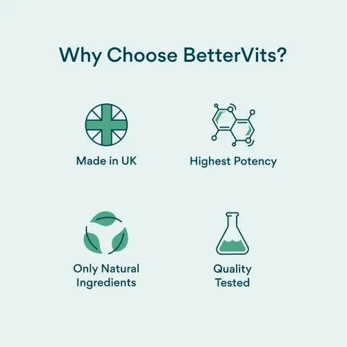 Bettervits Collagen Complex | 1000mg Hydrolyzed Capsules | Skin | Hair | Nails Bettervits Au supplements