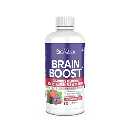 Bio Naturals Mental Boost Liquid Nootropic Supplement - Enhance Brain Performance Bio Naturals Au supplements