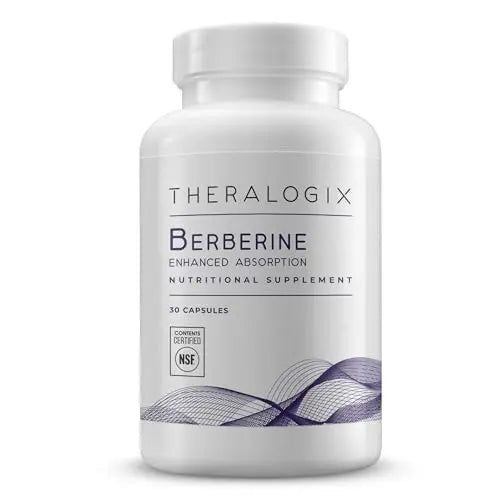 Theralogix Berberine Enhanced Absorption - 30-Day Supply - Made with Berberine Theralogix Au supplements