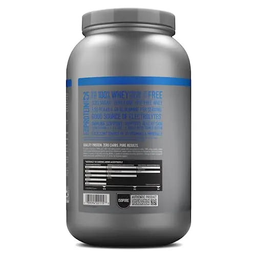 Isopure Protein Powder, Creamy Vanilla Whey Isolate with Vitamin C & Zinc for Immune Isopure Au supplements