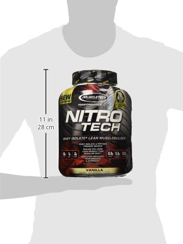 Whey Protein Powder, MuscleTech Nitro-Tech Whey Protein Isolate & Peptides, Protein MuscleTech Au supplements