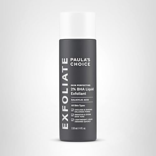 Paulas Choice--SKIN PERFECTING 2% BHA Liquid Salicylic Acid Exfoliant--Facial Exfoliant for Blackheads, Enlarged Pores, Wrinkles & Fine Lines, 4 oz Bottle Paula's Choice Au supplements