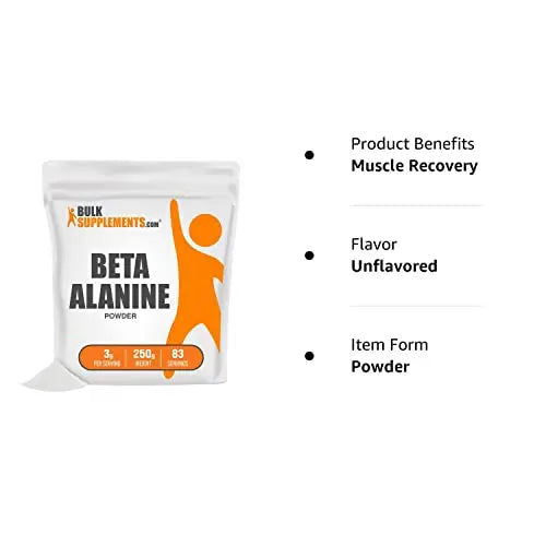 BULKSUPPLEMENTS.COM Beta Alanine Powder - Beta Alanine Supplement, Beta Alanine BULKSUPPLEMENTS.COM Au supplements