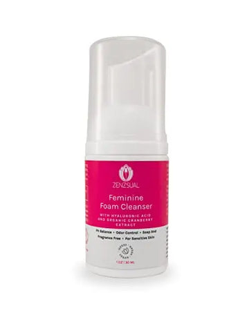 ZENZSUAL Feminine Foam Cleanser with Hyaluronic Acid and Organic Cranberry Extract – PH Balance ZENZSUAL Au supplements