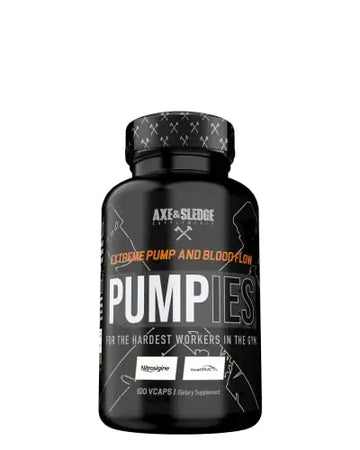Axe & Sledge Supplements PUMPIES Nitric Oxide Booster with VasoDrive-AP and Nitrosigin Axe & Sledge Au supplements