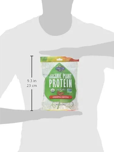 Garden of Life Organic Plant Protein Smooth Coffee Powder, 10 Servings - Vegan Garden of Life Au supplements
