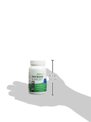NusaPure Premium Thyroid Support Supplement (Non-GMO) 120 caps for with Ashwaganda NusaPure Au supplements