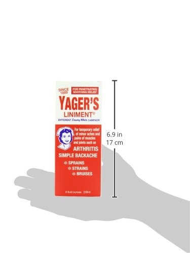 Yager's Pain Relieving Liniment, 8 Ounces OAKHURST COMPANY Au supplements