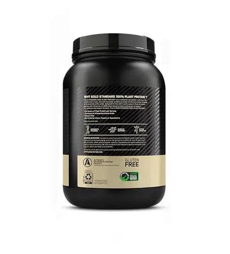 Optimum Nutrition Gold Standard 100% Plant Based Protein Powder, Gluten Free, Vegan Optimum Nutrition Au supplements