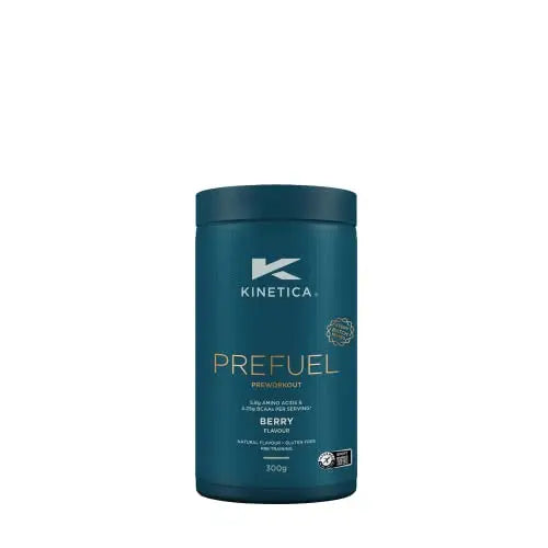 Kinetica PreFuel, Pre Workout, 5.9g Amino Acids & 2.3g BCAA's per Serving, 30 Servings Kinetica Au supplements
