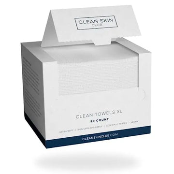 Clean Skin Club Clean Towels XL, Dermatologist Approved, 100% USDA CLEAN SKIN CLUB Au supplements