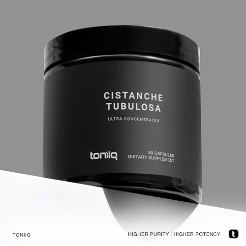 Toniiq Cistanche Tubulosa - (4000mg) Pure Cistanche Supplement for Men - 10x Highly Toniiq Au supplements