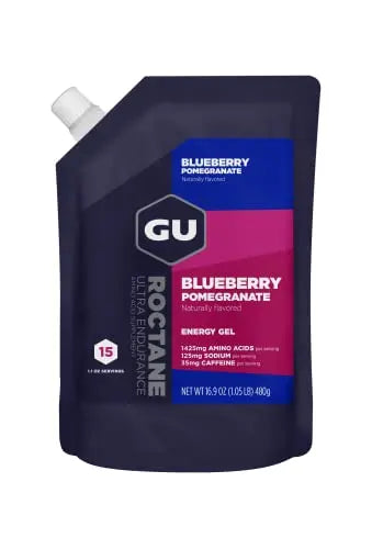 GU Energy Roctane Ultra Endurance Energy Gel, 15 Servings, Blueberry GU Energy Au supplements