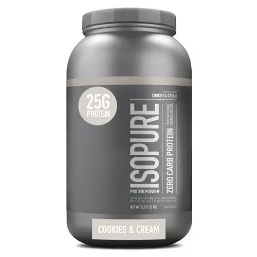 Isopure Protein Powder, Zero Carb Whey Isolate with Vitamin C & Zinc for Immune Support Isopure Au supplements
