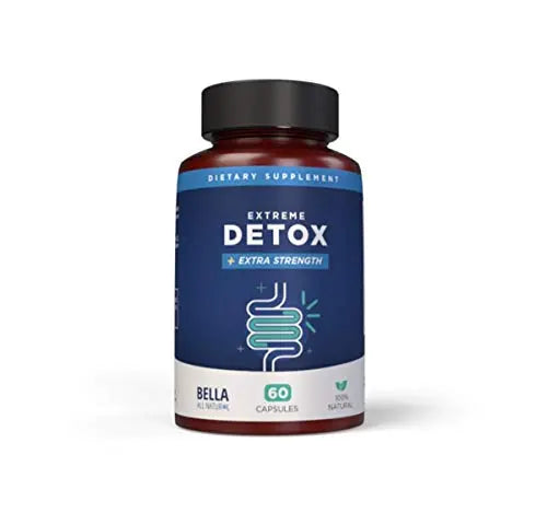 Bella All Natural Extreme Detox - Colon Cleanse and Full Body Detox - 60 Caps Bella All Natural Au supplements