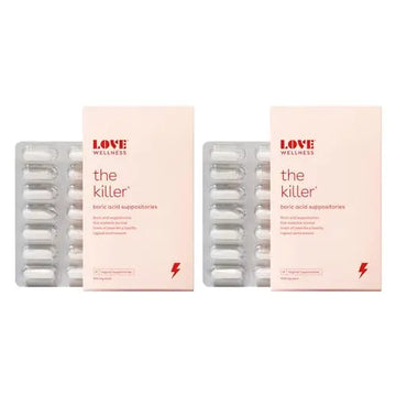 Love Wellness Boric Acid Suppositories for Women, The Killer | Vaginal Love Wellness Au supplements