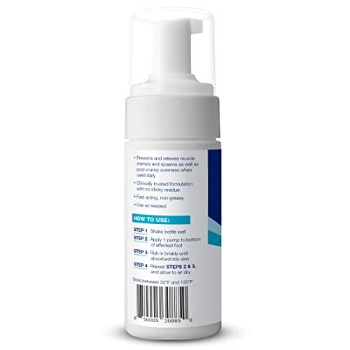 Theraworx Fast-Acting Foam for Foot Cramp Relief with Magnesium Sulfate - 3.4 Fl Oz - 1 Count Theraworx Au supplements