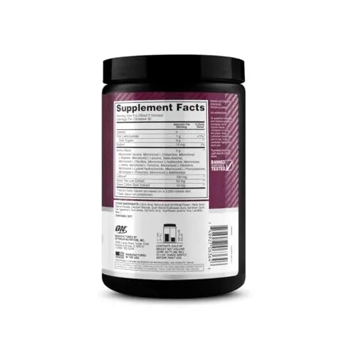 Optimum Nutrition Amino Energy - Pre Workout with Green Tea, BCAA, Amino Acids Optimum Nutrition Au supplements