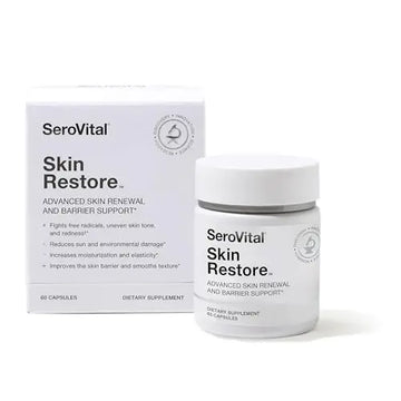 SeroVital Skin Restore, Healthy Skin Supplement with Ceramides and Hyaluronic Acid Serovital Au supplements