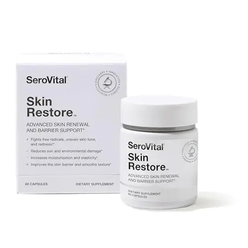 SeroVital Skin Restore, Healthy Skin Supplement with Ceramides and Hyaluronic Acid Serovital Au supplements