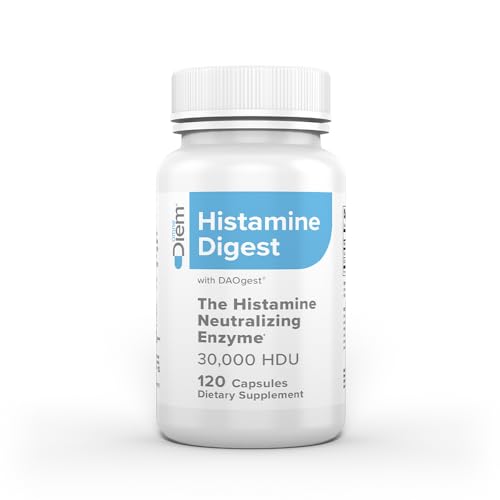 Omne Diem Histamine Digest DAO 30,000 HDU - 120 Caps - Histamine Neutralizing Omne Diem Au supplements