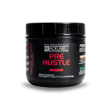 BLACKLABEL Supplements - PRE Hustle - Pre-Workout Dietary Supplement - Supports Energy BLACKLABEL Supplements Au supplements