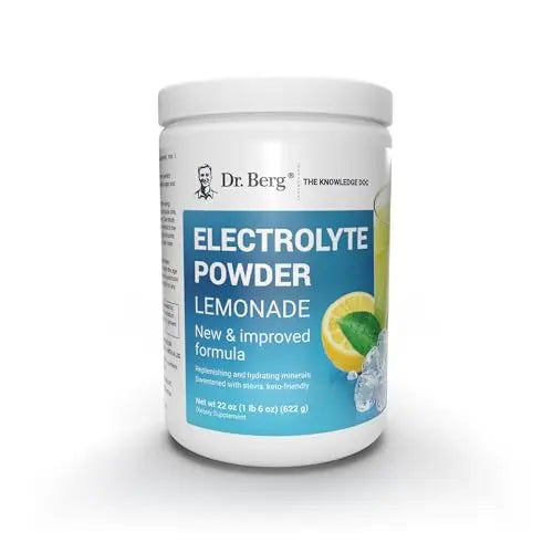 Dr. Berg Hydration Keto Electrolyte Powder - Enhanced w/ 1,000mg of Potassium & Real Dr. Berg Nutritionals Au supplements