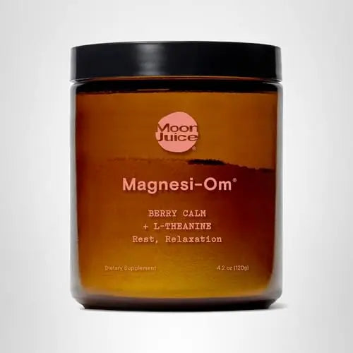 Moon Juice Magnesi-Om Magnesium Powder Supplement - Chelated Magnesium Complex + L-Theanine Blend for Rest, Relaxation & Regularity Moon Juice Au supplements