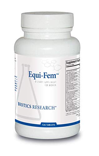 Biotics Research Equi Fem Multi-Vitamin Mineral Supplement for Women, High Dose Multi for Pre Menstrual Support, Hormonal Support, Black Cohosh, Dong Quai, Digestive Enzyme Support 126 Tablets BIOTICS RESEARCH Au supplements