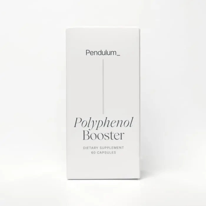 Pendulum Polyphenol Booster, Antioxidant from Superfoods, Beneficial Plant Compounds for Good Health, Helps Boost Akkermansia Muciniphila for Men & Women (60 Capsules, 1-Pack) Pendulum Au supplements
