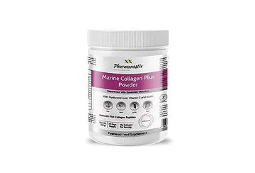 Pharmanostix Hydrolysed Marine Collagen Plus Powder 300g - 10,000mg Collagen with Hyaluronic Acid Pharmanostix Au supplements