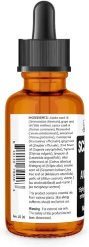 Dr Berg's (All In One) Hair Growth Serum w/Jojoba Oil & Castor Oil For Fuller Thicker Hair Dr. Berg Nutritionals Au supplements