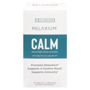 Relaxium Calm, Non-Habit Forming, Stress and Mood Support Supplement Relaxium Au supplements
