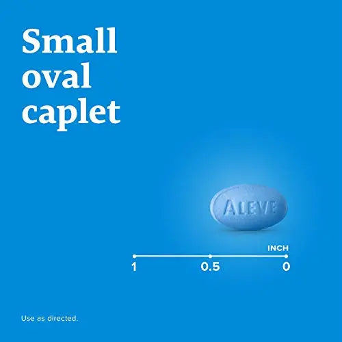Aleve Caplets, Naproxen Sodium 220 mg (NSAID), Pain Reliever/Fever Reducer, #1 Orthopedic Surgeon Recommended, 270 Count Aleve Au supplements