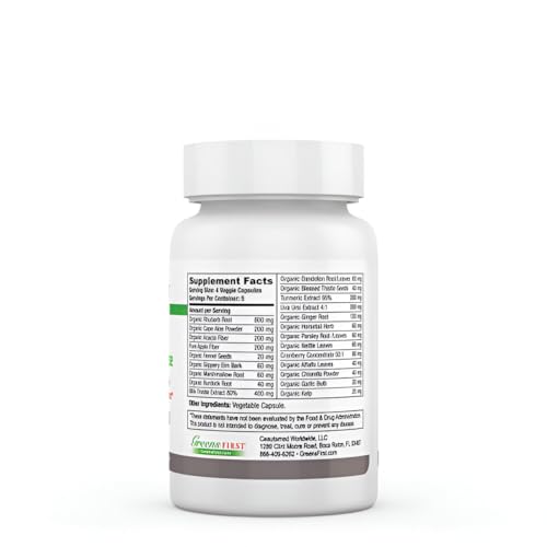 Greens First Full Body AM/PM Cleanse, 20 Veggie Capsules – Supplement for Natural Detox Greens First Au supplements