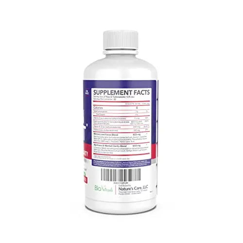 Bio Naturals Mental Boost Liquid Nootropic Supplement - Enhance Brain Performance Bio Naturals Au supplements