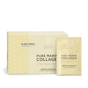 Plent Pure Marine Collagen Tropical Pineapple - Stay Beautiful - 5G Collagen Peptides Daily Plent Au supplements